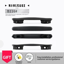 

HANLUOKE B116 Luggage Accessories Handle Aluminum Frame Luggage Top Universal Carry Handle travel luggage password case repair