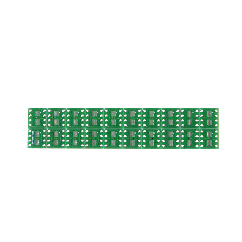 

20 PCS SOP8 SO8 SOIC8 SMD to DIP8 Adapter PCB Board Converter Double Sides 0.65mm/1.27mm