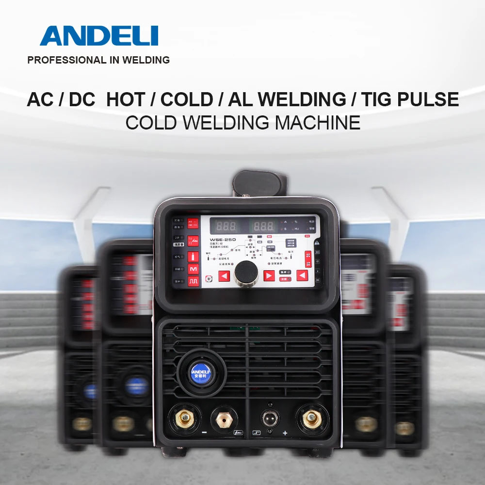 ANDELI TIG-250PL AC DC Smart Pulse Cold Welding Machine TIG Aluminum with Alloy | Инструменты