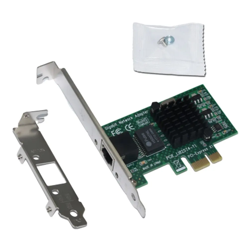 Настольный компьютер Pci-E гигабайт; LAN; карта Intel82574L/9301Ct сервер 1000M сетевая карта Esxi без защиты от молнии