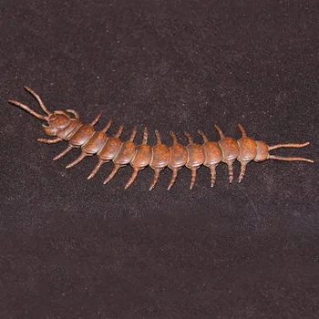 

Antique Bronzeware Centipede Figures Pure Copper Desk Tea Table Ornaments Decorations Brass Animal Crafts Collection Miniatures