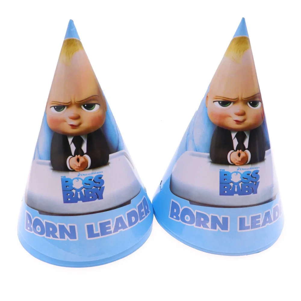 Birthday Party Supplies Cartoon Baby Boss Birthday Disposable Tableware Wedding Decor Plate Cup Baby Shower Decoration Kids cc75 (5)