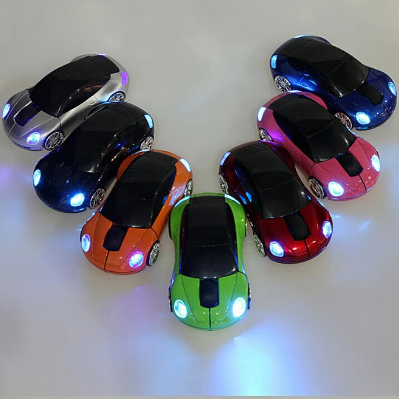2,4 ГГц Беспроводная оптическая мышь и мышь автомобильный стиль USB Bluetooth приемная беспроводная мышь для ПК ноутбука bluetooth мышь
