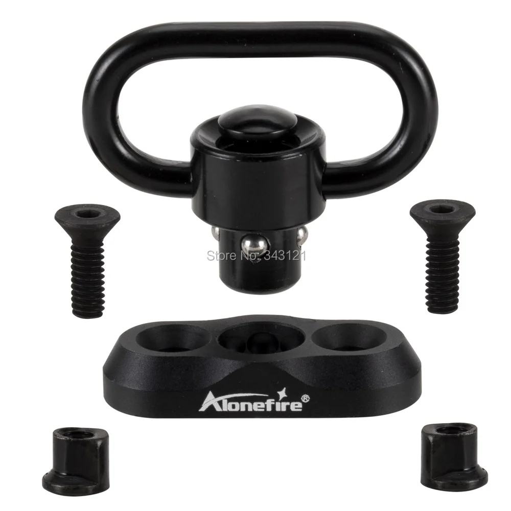Alonefire M580 Keymod Sling Mount кнопочный QD Sling Поворотный для Keymod Handguard Rail