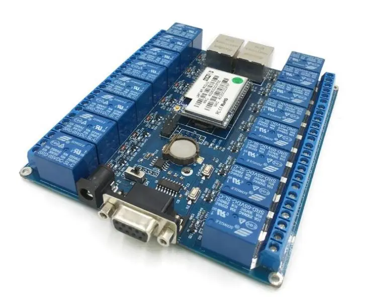Network wireless remote relay module wifi 16 channels