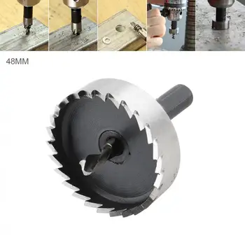 

48mm Drill Bit HSS Hole Saw Cutter Drill Bits for Pistol Drills / Bench Drills / Magnetic Drills / Air Gun Drills