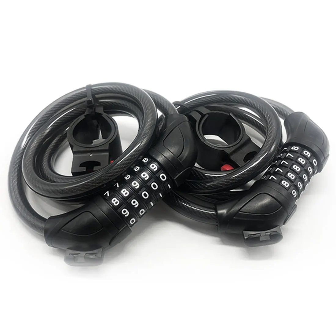 Universal Anti-Theft Bike Bicycle Lock Stainless Steel Cable Coil For Castle Motorcycle Cycle MTB Bike Security Lock