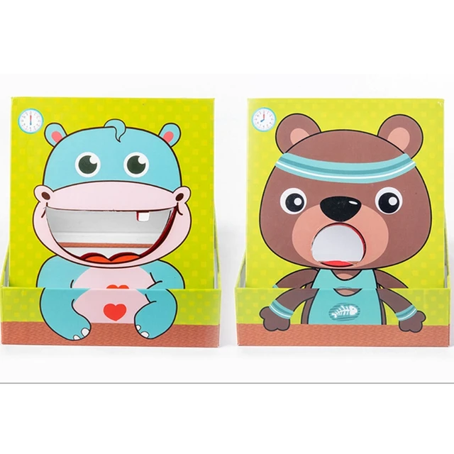 Baby Cartoon Simulation Feeding Game Parent Children Interaction Toys Early Learning Educational Eye Coordination Pretend Play 6