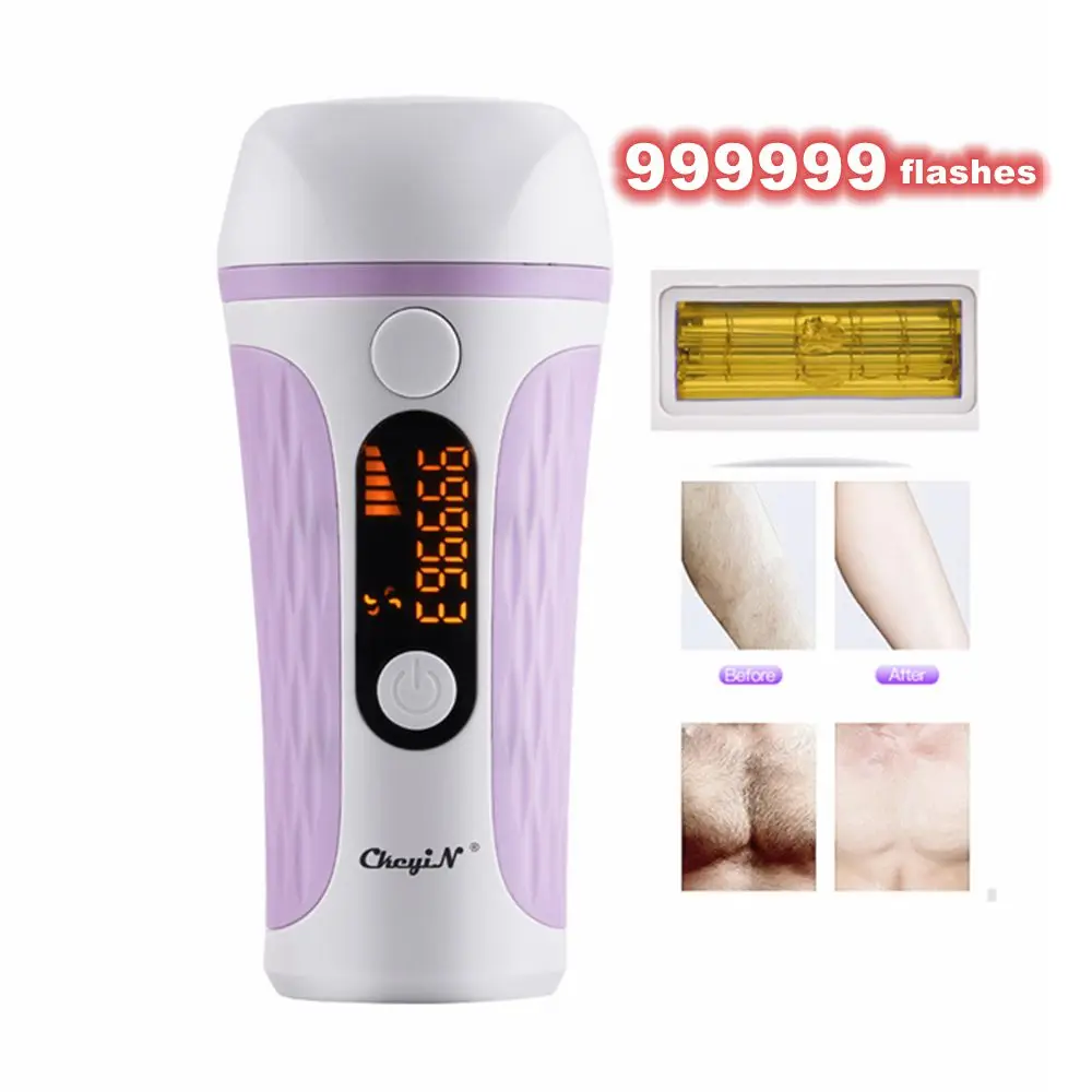 Профессиональный Перманентный лазерный эпилятор с IPL лазером 999999 вспышек