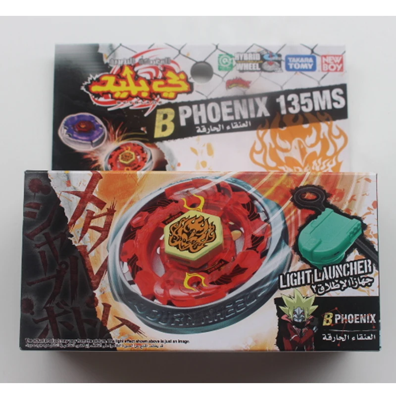 TAKARA TOMY металлический бейблэйд вращающиеся топы гироскоп из сплава B Phoenix 135 мс