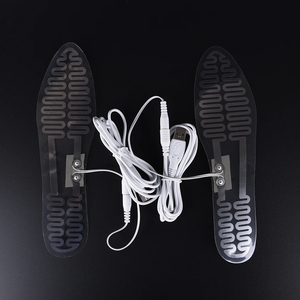 5V 23Cm Usb Electric Heated Insoles Foot Warmer Heated Boots Shoes Pads Winter Outdoor Ski Waterproof Warming Insoles