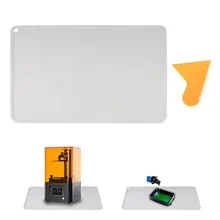 

Grey 3D Printer Accessories Resin Glue Clean 3D Drawing Heat Insulation Silicone Slap Mat Protective Pad 16x12 inch for DLP SLA