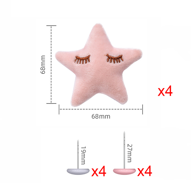 Soft Quilt Blanket Clips Non-slip Duvet Quilt Holder Pins Bed Cover Blaknket Fastener Anti-run Quilt Holder with 8pcs Nails