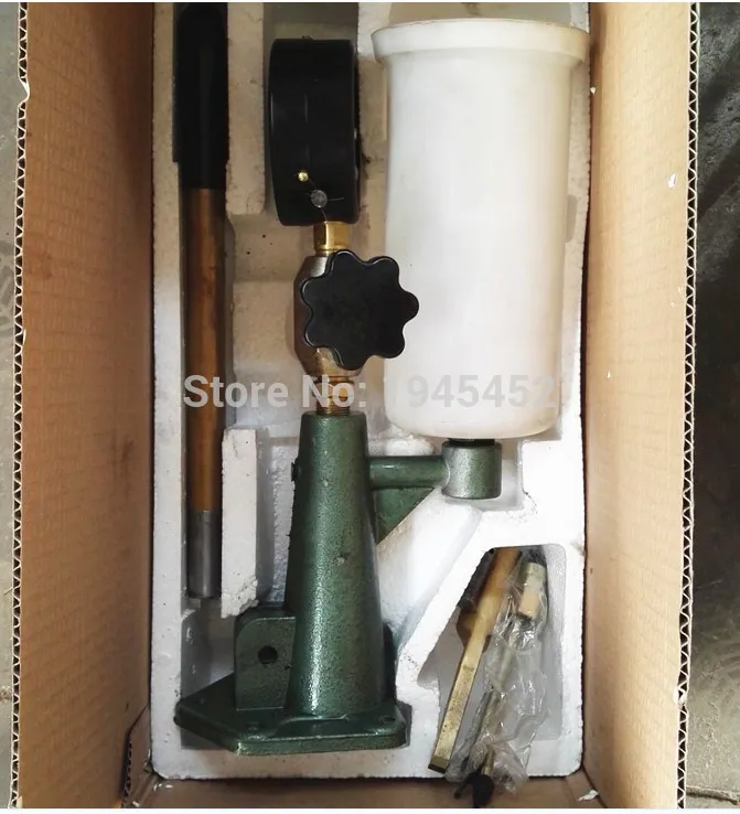S80HCommon rail diesel Injector nozzle validator fuel nozzle Injector tester good qualityManual diesel booster pump