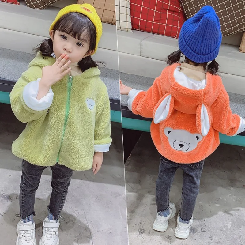 CROAL CHERIE Winter Parkas Kids Jacket For Girls Child Windbreaker Cute Animal Clothes For Boys Kids Girls Winter Coat (6)