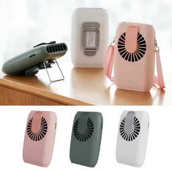 

Portable Lazy Hanging Neck Fan USB Mini Handheld Desktop Small Fan Outdoor Sports Office Cooler Low Noise Electric Fan