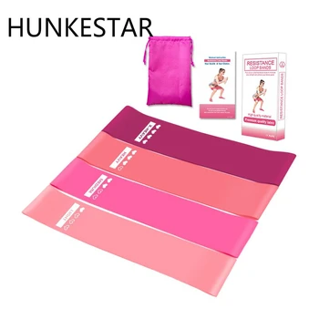 

Yoga Resistance Bands 4 Level Rubber Training Pull Rope for Resistance Exercise Bands Fitness Crossfit Stretching Strength