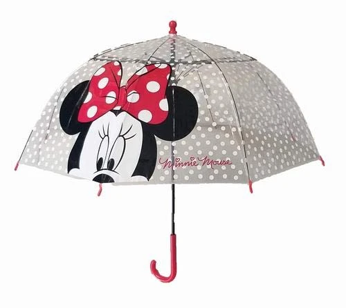 Inducir atractivo Expresión Paraguas Poliester Transparente Minnie Mouse Disney 65 cm|Paraguas| -  AliExpress