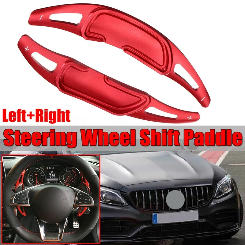 Paddle Shifter Extension алюминиевый металлический руль Extensions для Mercedes Benz AMG A45 CLA45 C63 CLS63