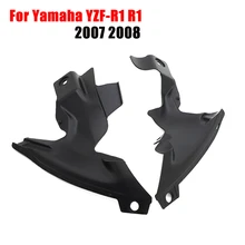 Für Yamaha YZF R1 2007 2008 Ram Air Intake Rohr Kanal Abdeckung Trim Motorrad Verkleidung Karosserie Teil ABS Unlackiert R1 YZF R1 YZFR1