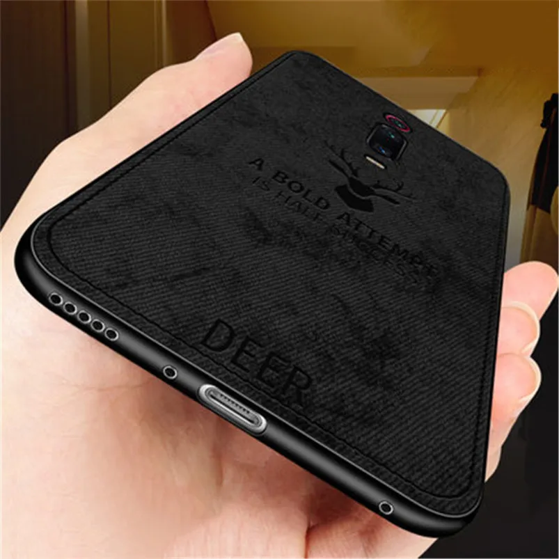 

Cloth Deer Pattern Case For Xiaomi Mi 9T Redmi K20 Pro Note 8 7 6 Pro CC9E CC9 9 SE 8Lite F1 7A 6A Soft Silicon Cover Shockproof