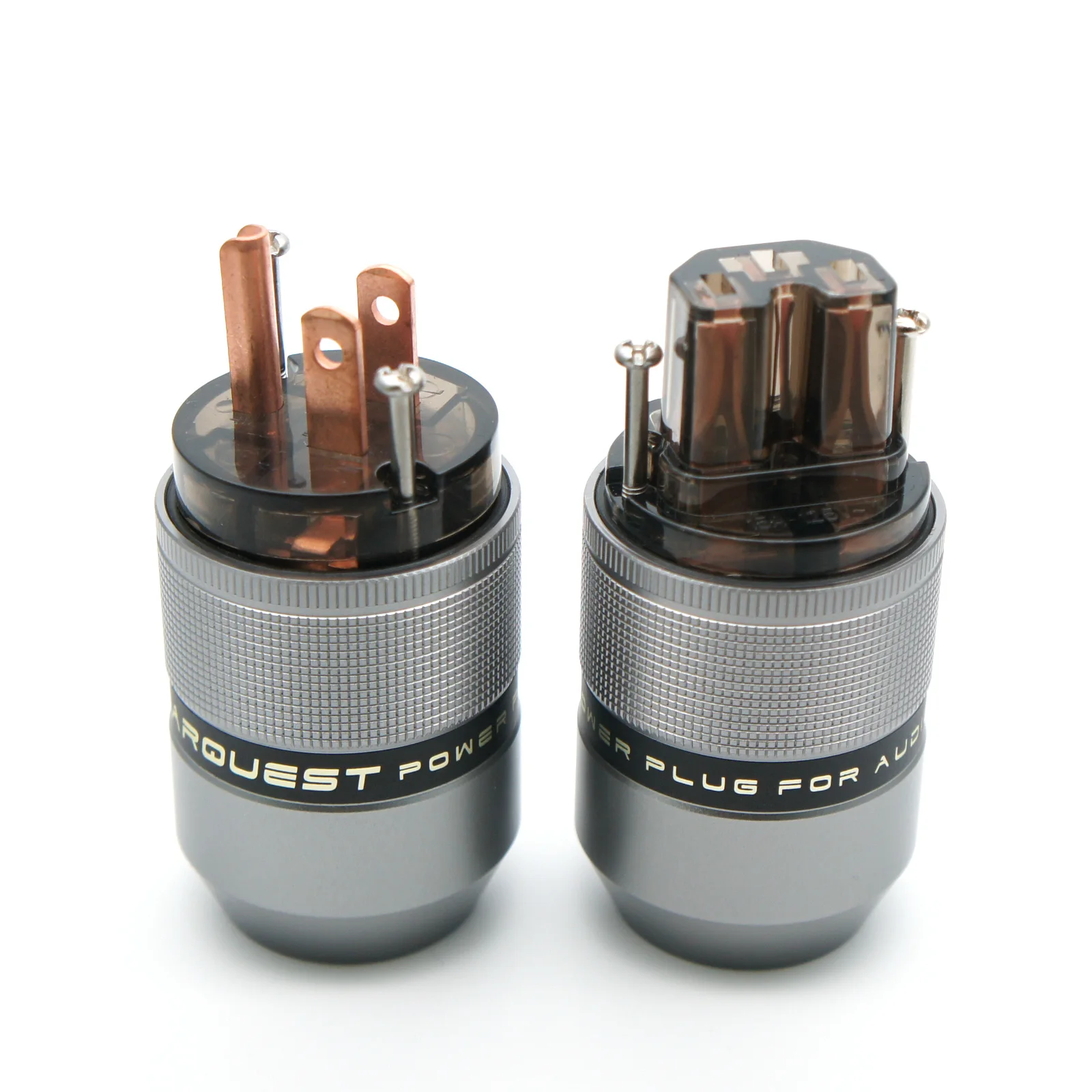 SONARQUEST UTB PA-40M(C) PA-40F(C) Алюминиевый сплав высокого класса чистая красная медь США Разъем питания и IEC разъем для HiFi усилителя