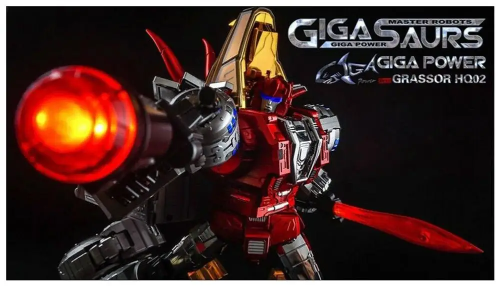 Новая трансформационная игрушка GP HQ-02 HQ02 Grassor Slag металлическая Версия reprint