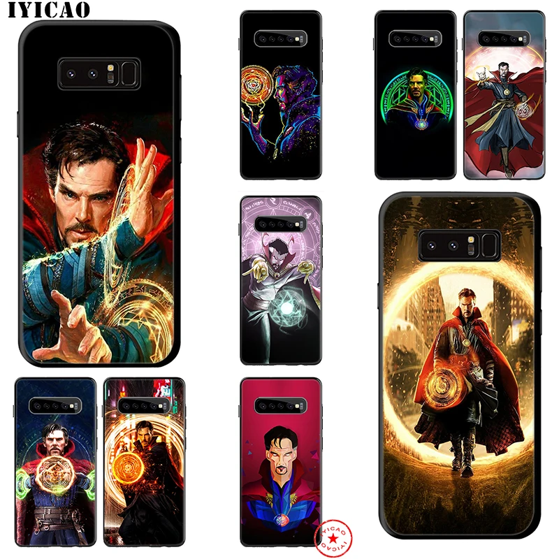 IYICAO Доктор Стрэндж Marvel мягкий чехол для samsung Galaxy S10e S10 S9 S8 Note 8 9 10 Plus S6 S7 Edge TPU |