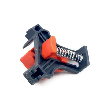 

Multifunction Angle Clamp Woodworking Corner Clip Single Handle 90°Corner Clip Fixer Clamp Tool With Adjustable Jaw 4pcs/set
