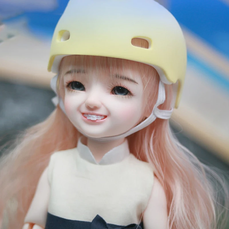 1/6 Обнаженная BJD кукла милая улыбающаяся Девушка BJD/SD смола фигурка кукла модель игрушка подарок. Не входит в комплект одежда, обувь, парик A0102Blueberry YOSD