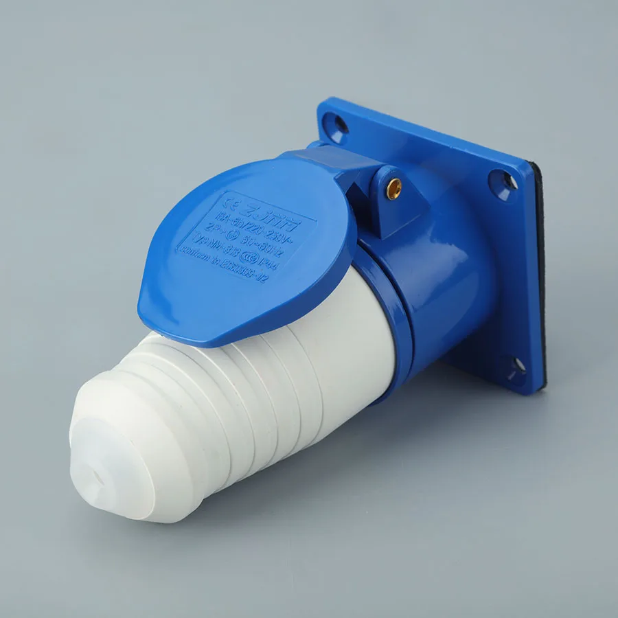 Electrical Connectors 16A/32A 3P/4P/5P IP44 Waterproof Male Female Power Connecting Industrial Plug Socket 380V High Power