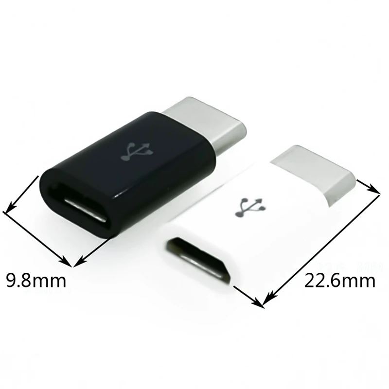 Кабель-адаптер зарядного устройства type C для Micro USB Android для samsung Xiaomi Mi6 Mi5 Usbc для адаптера зарядки type-c Otg
