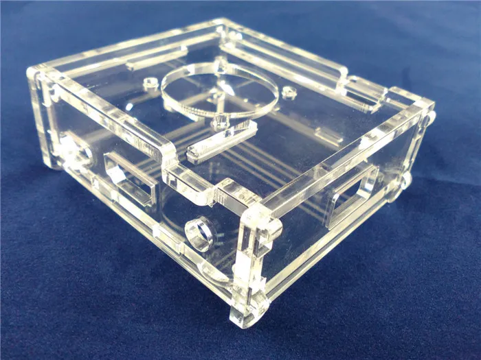 

Raspberry Pi 3 Model A Raspberry Pi 3 A+ Case Box + Cooler Fan Acrylic Case ABS Raspberry Pi 3A+ Case