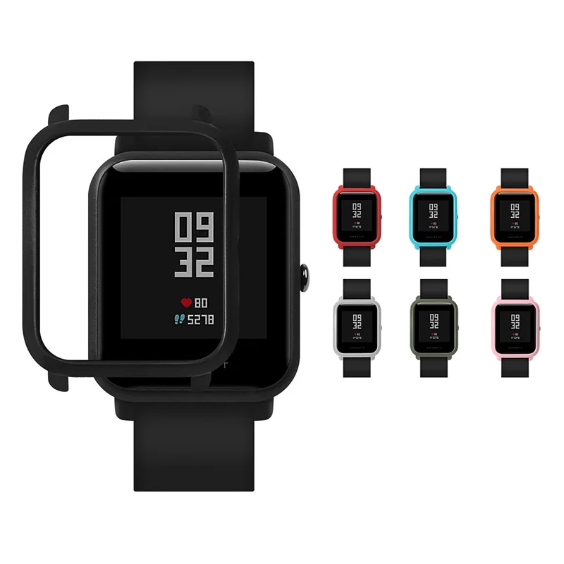Твердый пластиковый защитный чехол SIKAI для Amazfit часов Xiaomi Huami Bip Youth lite