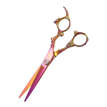 

Professional Hair Cutting Clippers Hairdressing Scissors Stainless Steel Hair Cutting Shears Colorful Styling Salon Home Use
