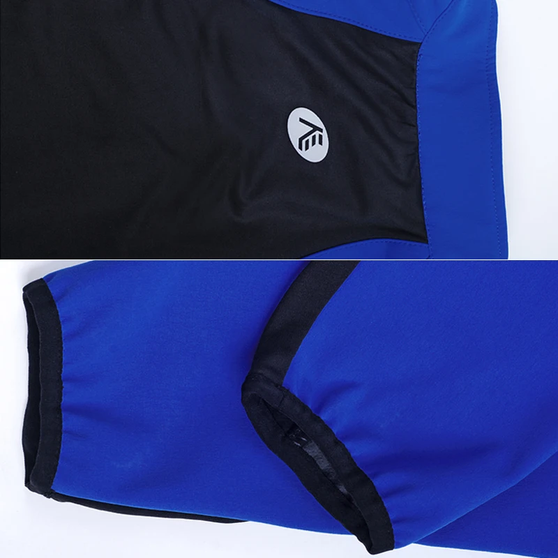 NUCKILY Men Winter Jacket Thermal Cycling Long Sleeve Jacket Waterproof Windproof riding running Coat