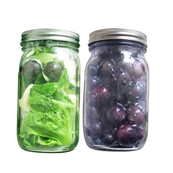 

6pcs Storage Jar Lids Air Tight Rust Resistant Stainless Steel Wide Mouth Jar Caps with Silicone Seals Containers Makeup Box