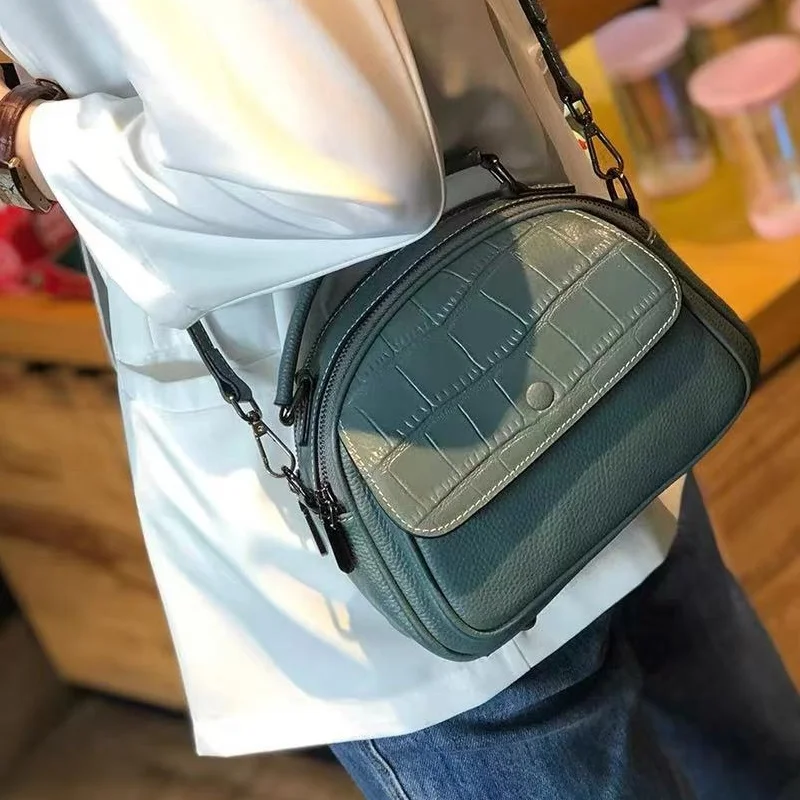 ZOOLER Exclusive Winter New Genuine leather Shoulder Bags Real Cow Crossbody Women's Messenger Bag Fashion Purses Colors #qs339 | Багаж и