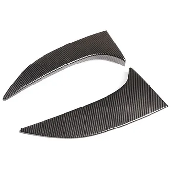 

Tail Door Triple-corneredDecorative Panel Trim for Alfa Romeo Stelvio 2017-2020 ABS Carbon Fiber Style