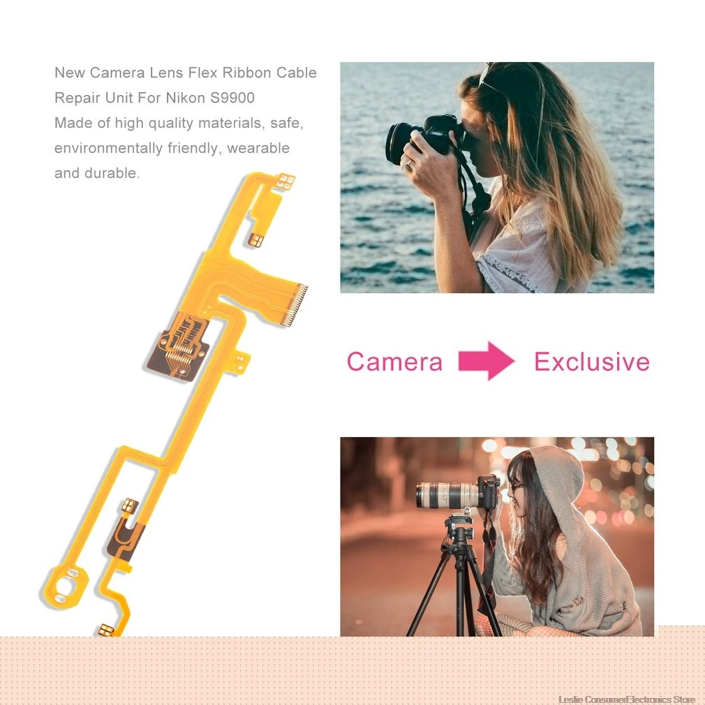 Объектив камеры гибкий ленточный кабель ремонтный блок для Nikon S9900 точка& Shoot камера s объектив задний основной гибкий кабель