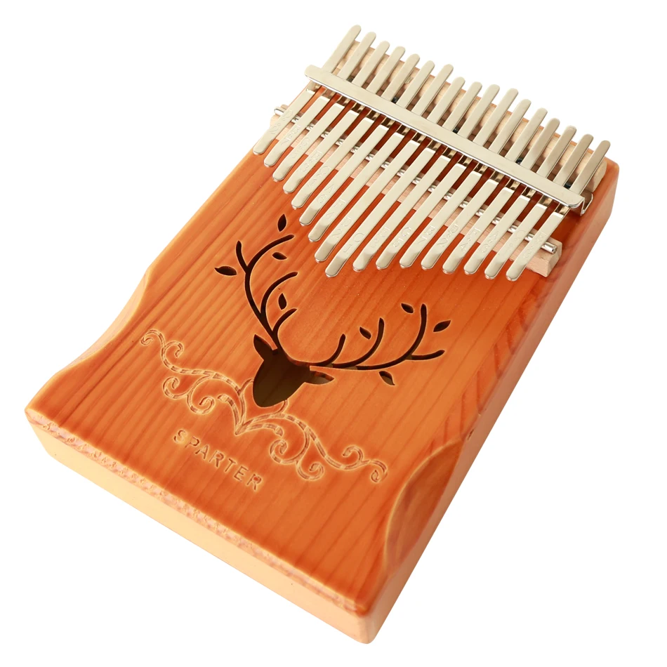 Kalimba kalimba Высокоэффективная защитная коробка с 17 клавишами для игры в
