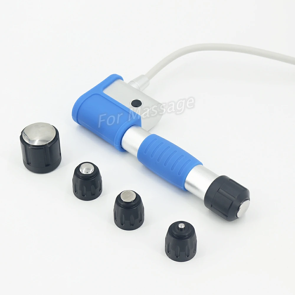 Top Quality Pneumatic Shockwave Therapy Machine  Replacement Accessories Function Heads Spare Parts Probes Shock Wave Handle 4