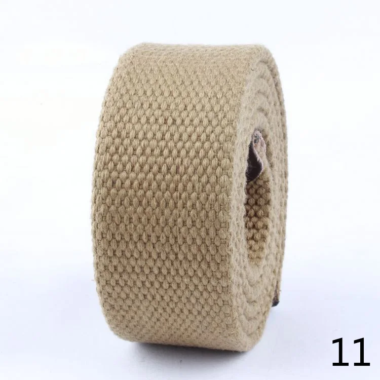 11 Deepeel, 1 шт., 3,8X110 см, металлическая Автоматическая пряжка, Холщовый ремень, мужские тканые тканевые ремни, дизайнерские ремни для мужчин, повседневные, дикие, YB226 - Цвет: 11