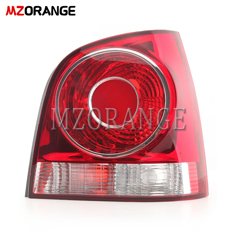 MZORANGE 1 шт. красный/черный хвост светильник для POLO Хэтчбек 2006 2007 2008 2009 2010 ЗАДНИЙ ПОВОРОТА стоп-сигнал светильник без лампочек - Цвет: Red right