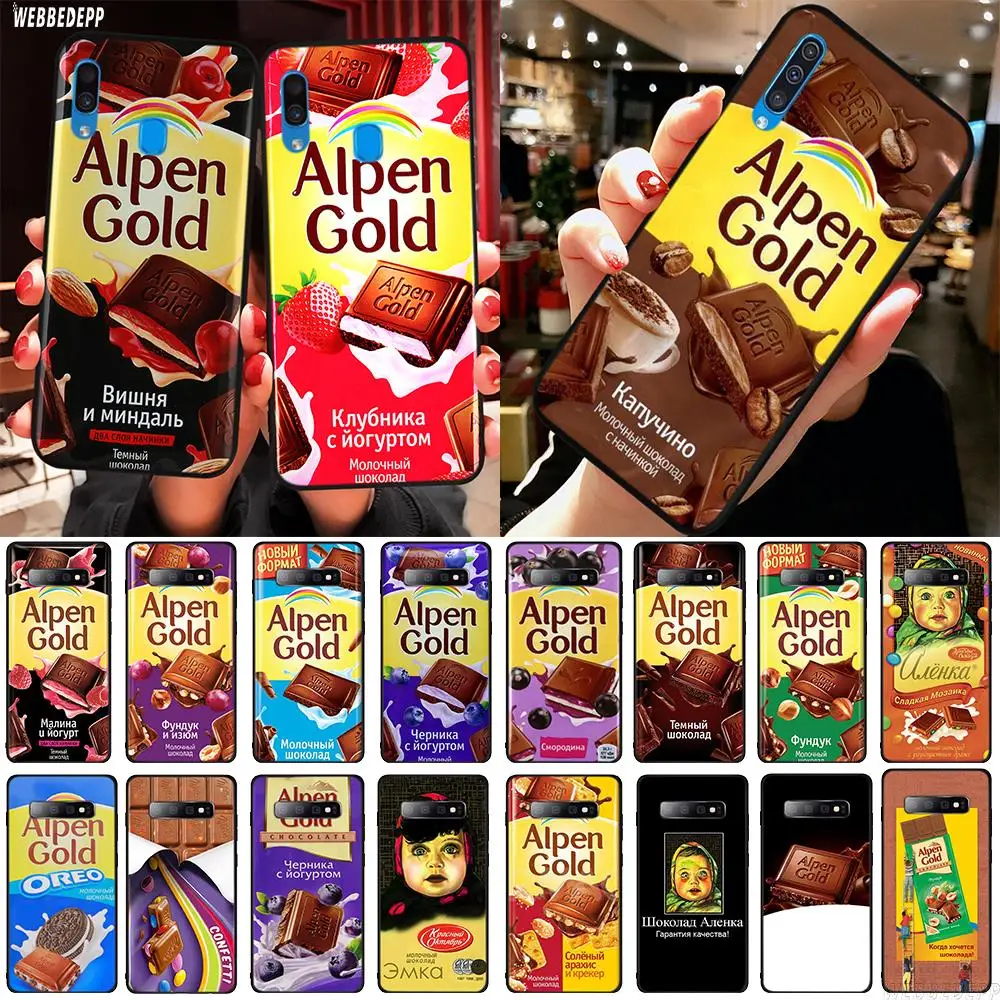 Funny Chocolate Russian TPU Cover for Samsung Galaxy A2 Core A20e A70s J4 J6 Plus Prime J7 Duo J8 Soft Case | Мобильные телефоны и