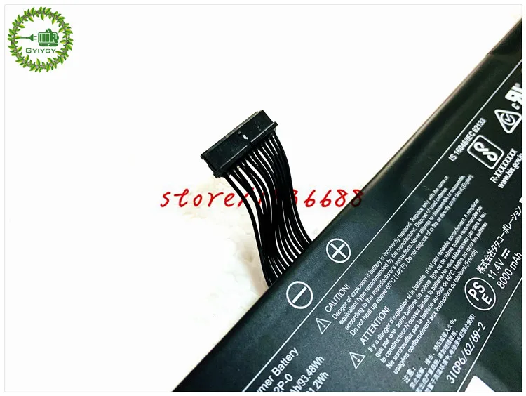 GYIYGY GKIDT-03-17-3S2P-0 11,4 V 8200mAh 93.48Wh Аккумулятор для ноутбука Getac
