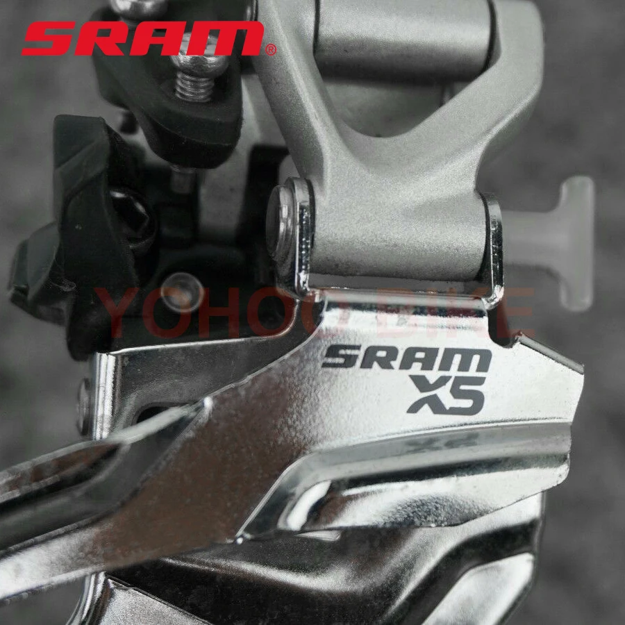 SRAM X5 9 скоростей передний переключатель высокий зажим велосипедный для mtb горный