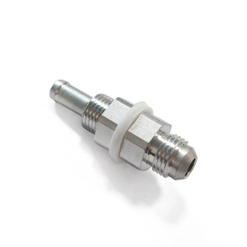 Бак Серебряный шланг Барб топливный комплект замена шайб AN6 5/16 мужской вспышки