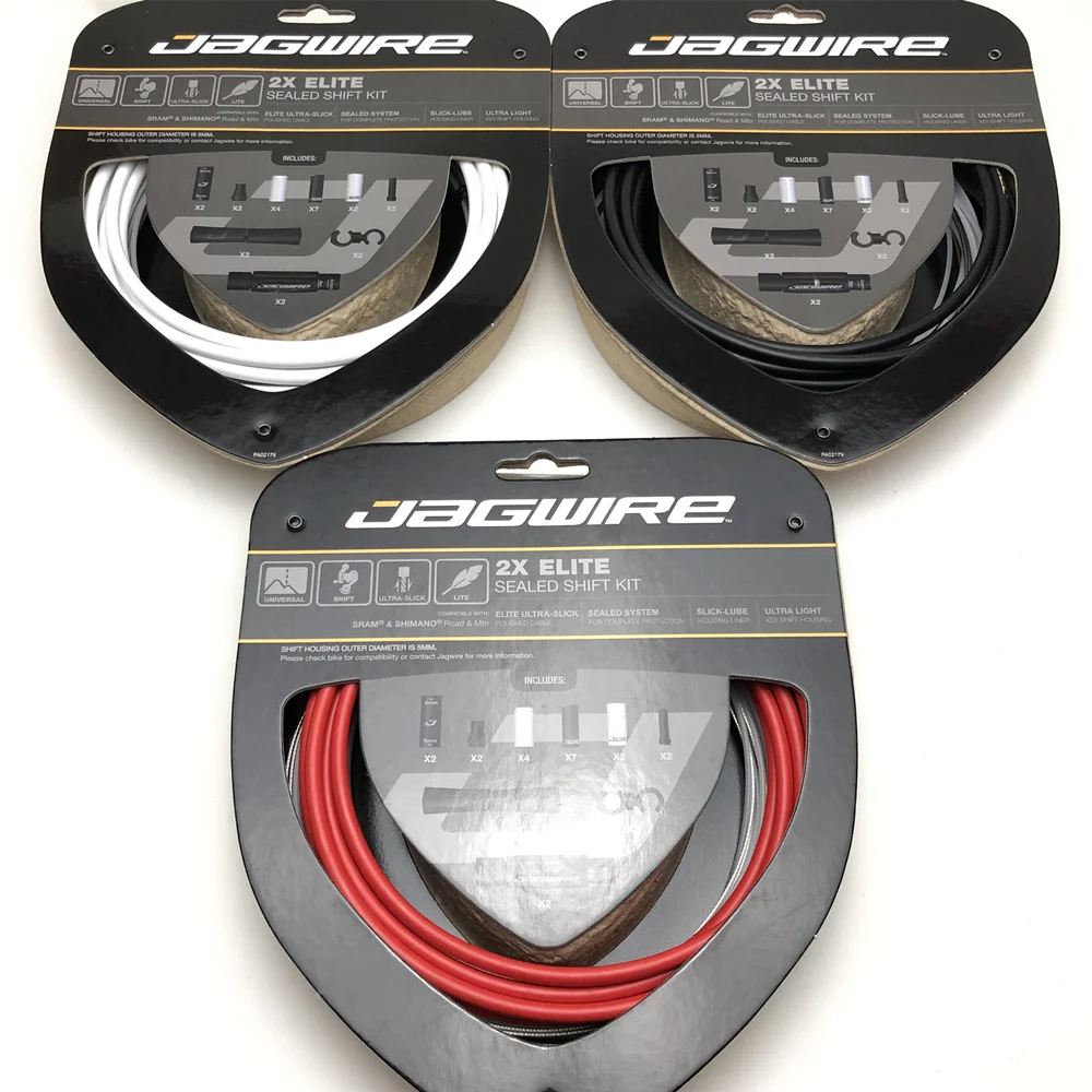 JAGWIRE Elite Sealed Shift CABLE KITS Super smooth Shift wire mountain