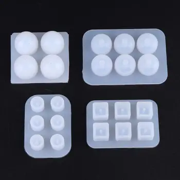 

1 Set UV Resin Silicone Mould DIY Handmade Beads Epoxy Mold Pendant Jewelry Crafts Making Molds 62KE